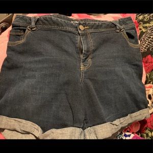 Lane Bryant Cuffed Jean Short